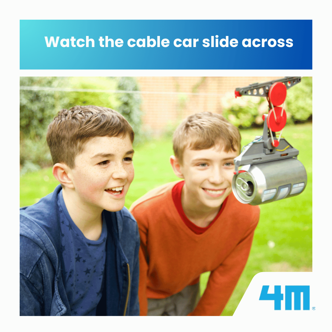 4M KidzRobotix / Tin Can Cable Car