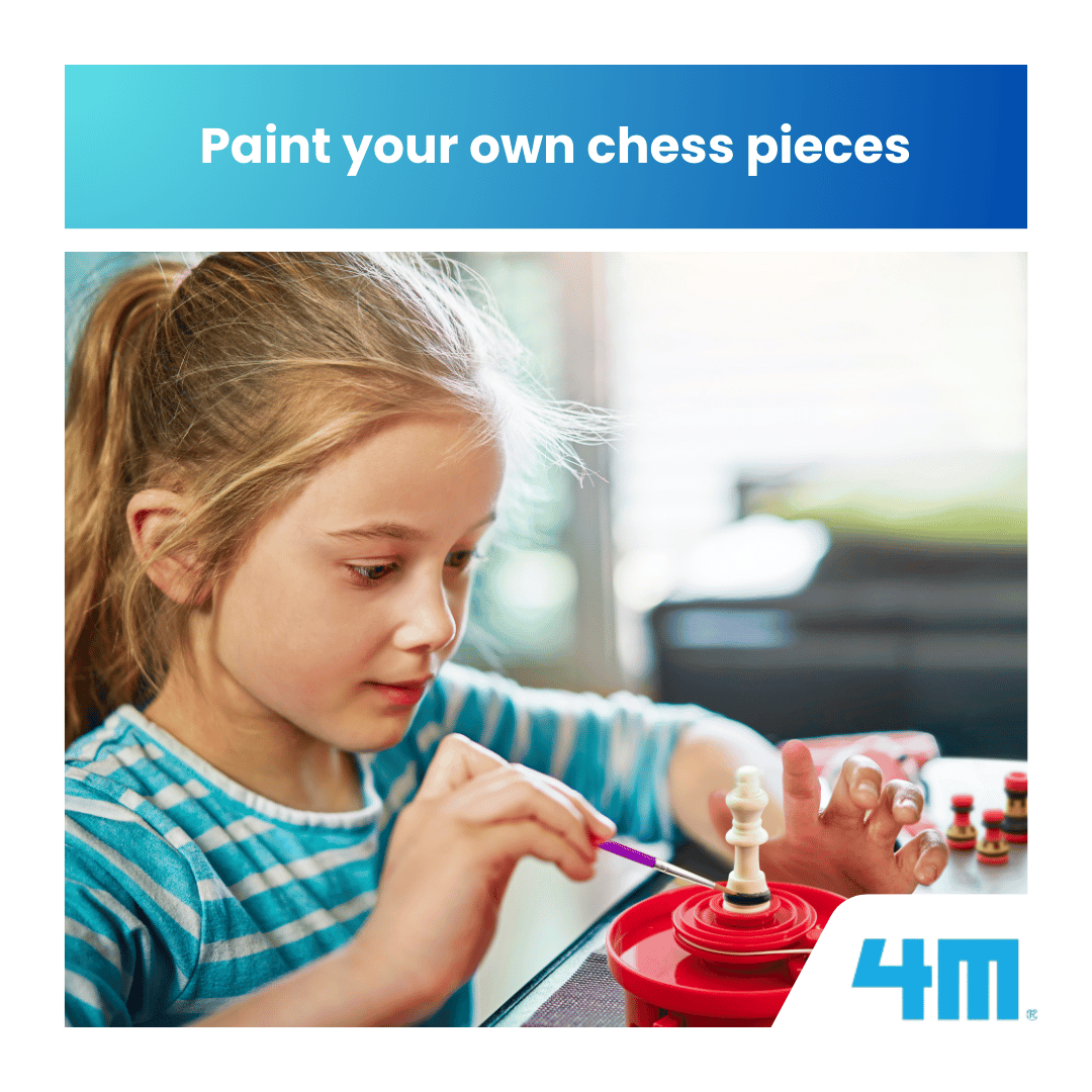 4M KidzLabs Gamemaker / Motorised Spin Chess Designer Kit