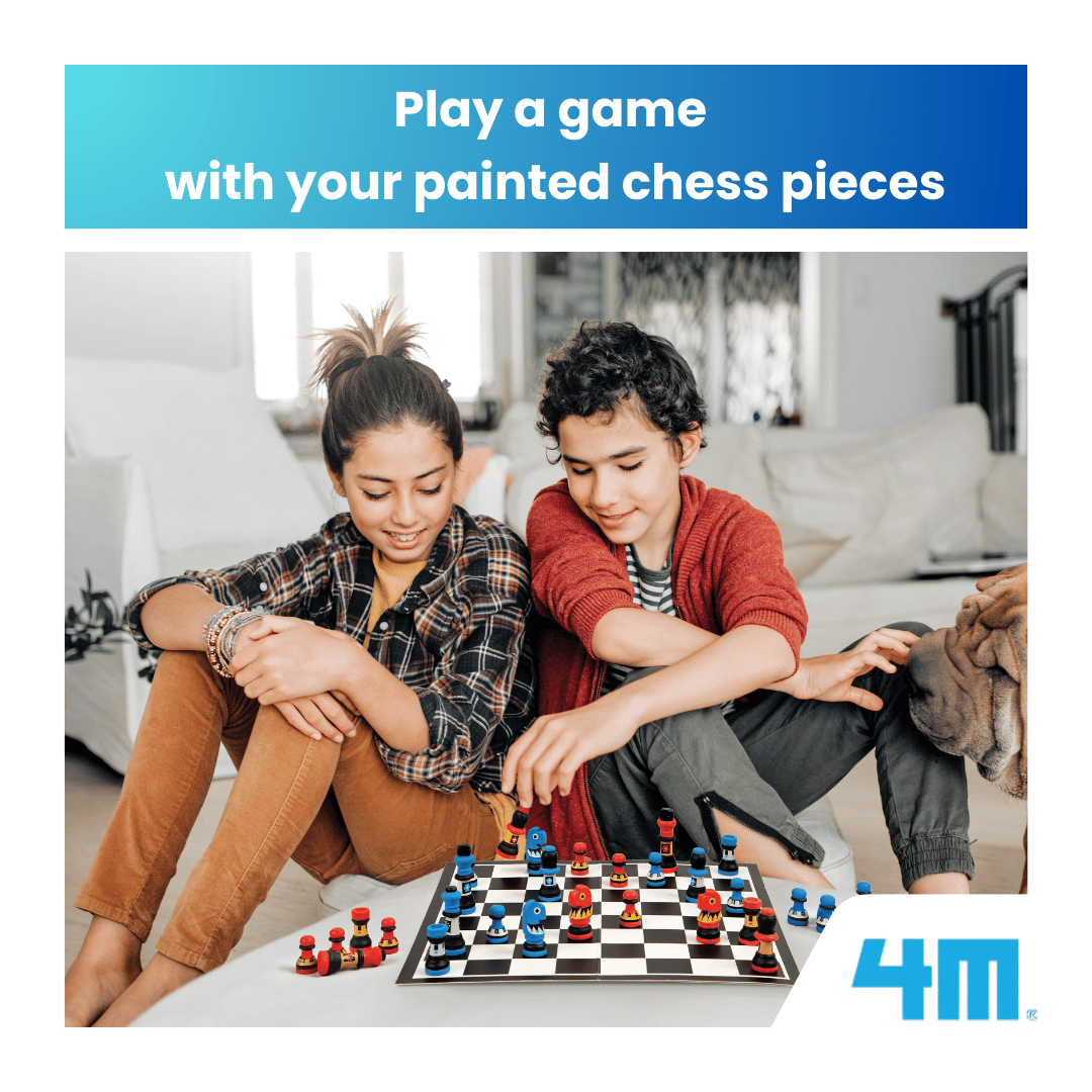 4M KidzLabs Gamemaker / Motorised Spin Chess Designer Kit