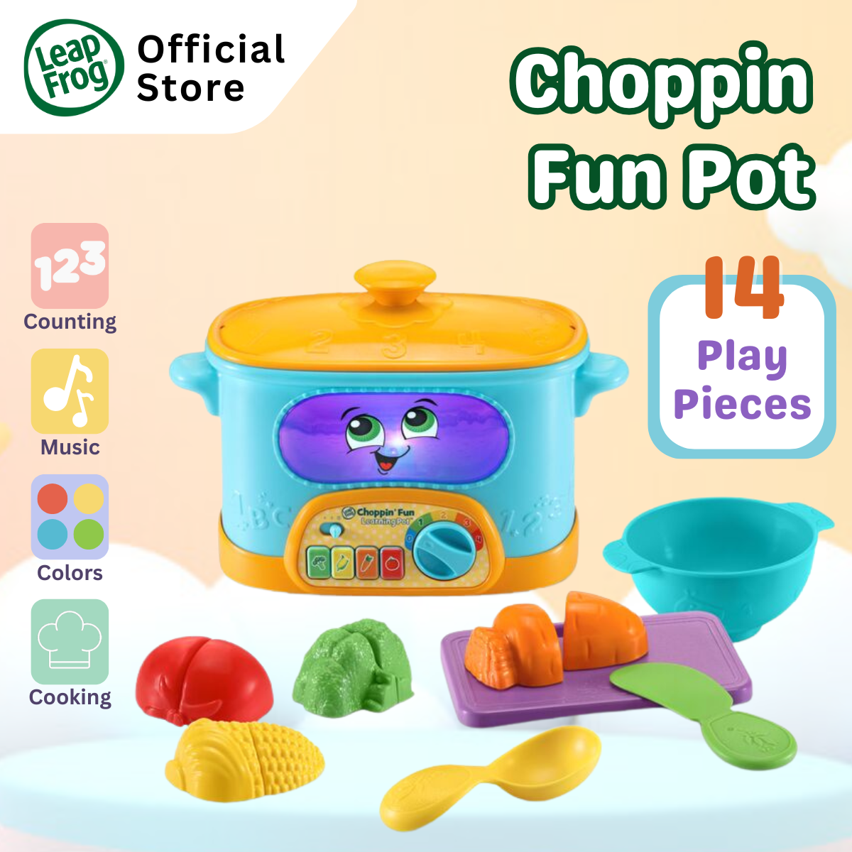 LeapFrog Choppin Fun Learning Pot