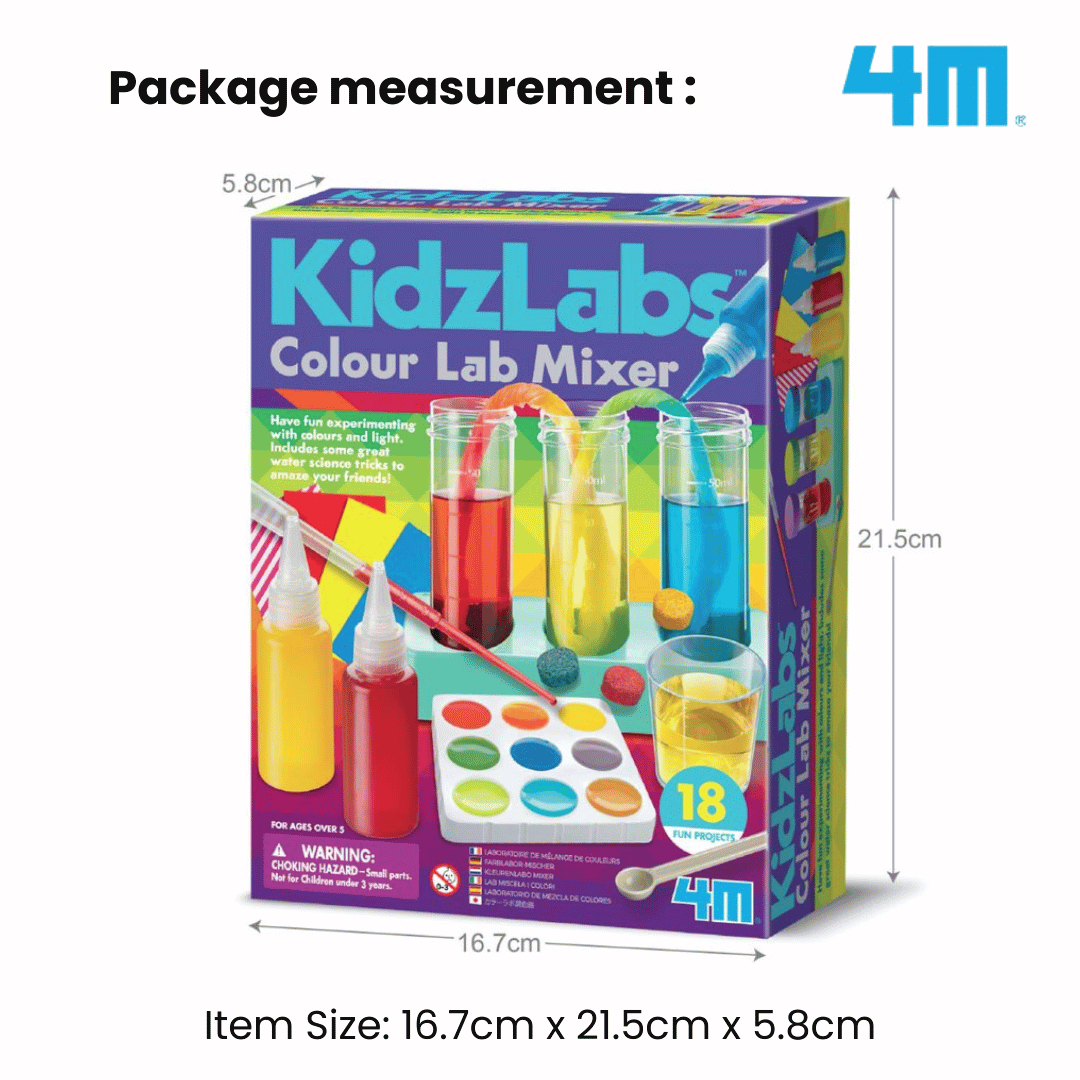 4M Steam Education Toys - Kidzlabs / Colour Lab Mixer