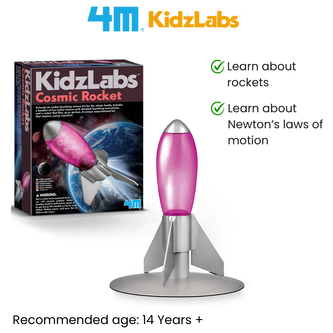 [NEW ARRIVAL] 4M KidzLabs / Cosmic Rocket - STEAM Education Toys