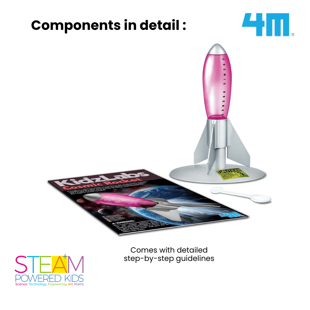 [NEW ARRIVAL] 4M KidzLabs / Cosmic Rocket - STEAM Education Toys