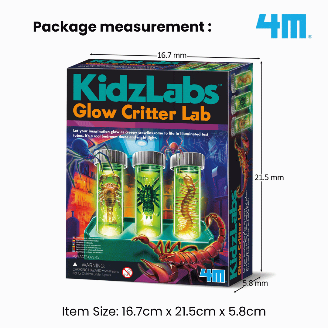 4M KidzLabs / Glow Critter Lab