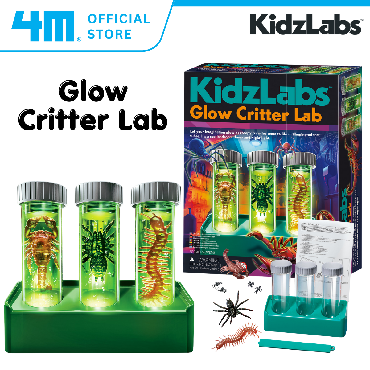 4M KidzLabs / Glow Critter Lab
