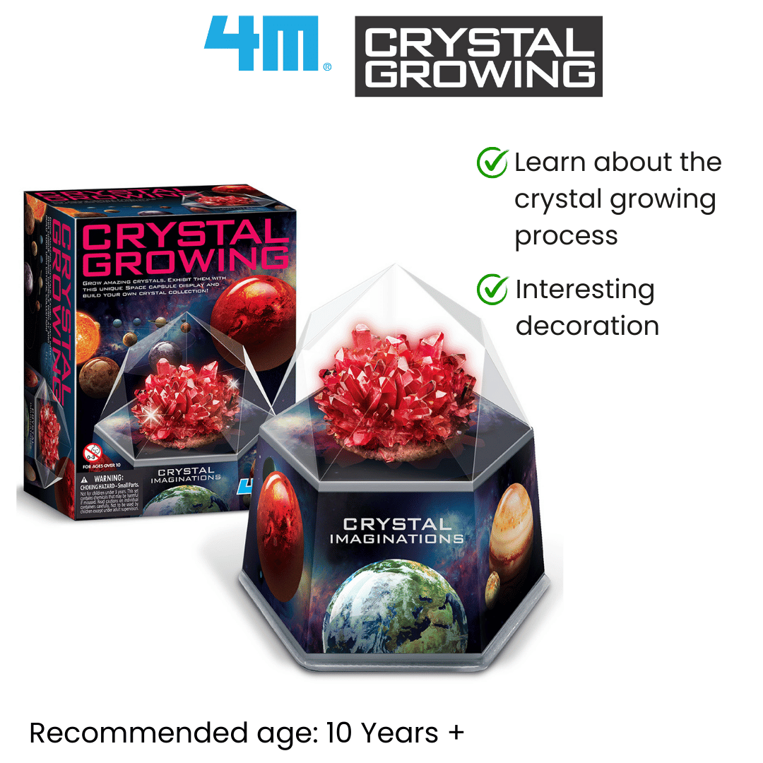 4M Crystal Growing / Crystal Imaginations - Red