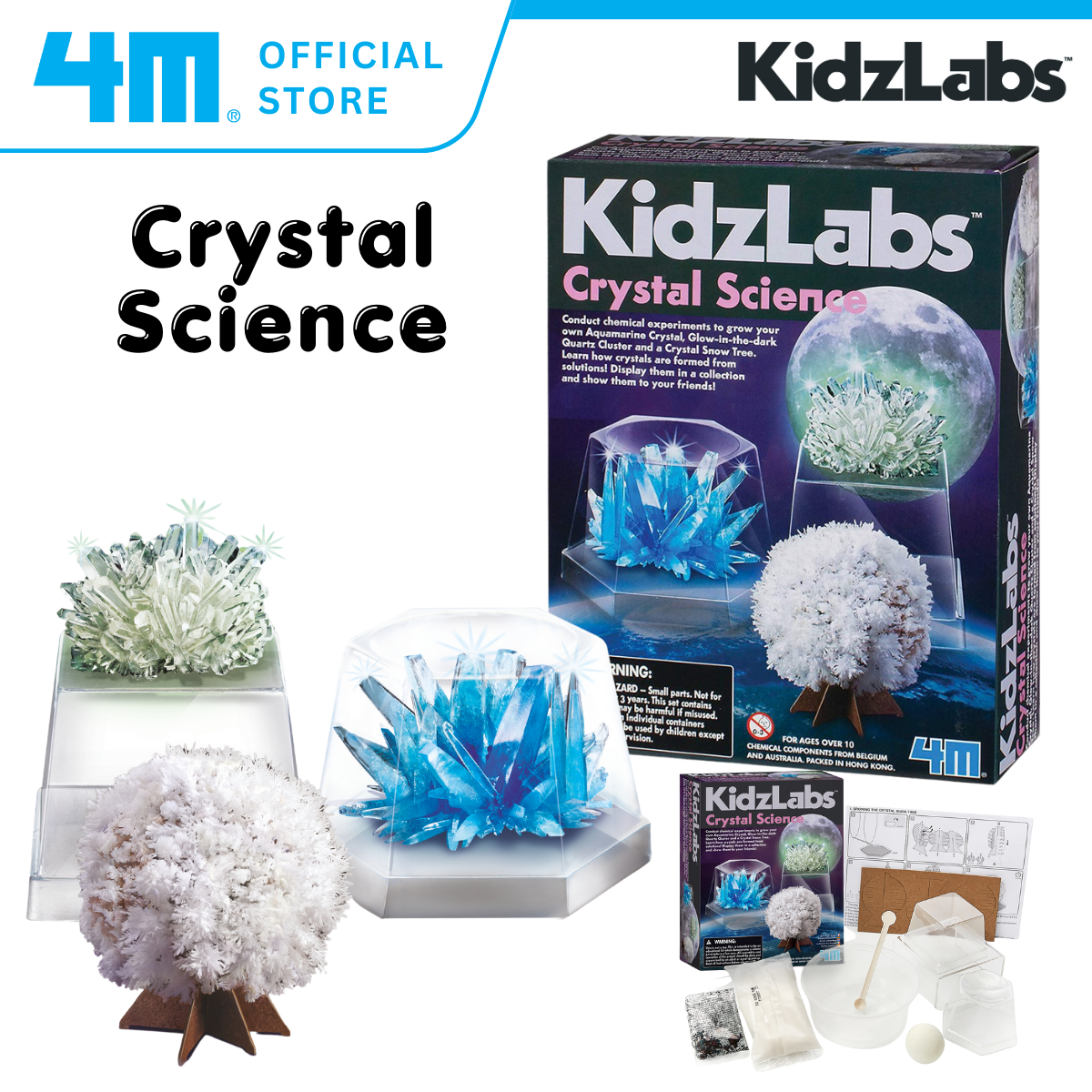 4M KidzLabs / Crystal Science