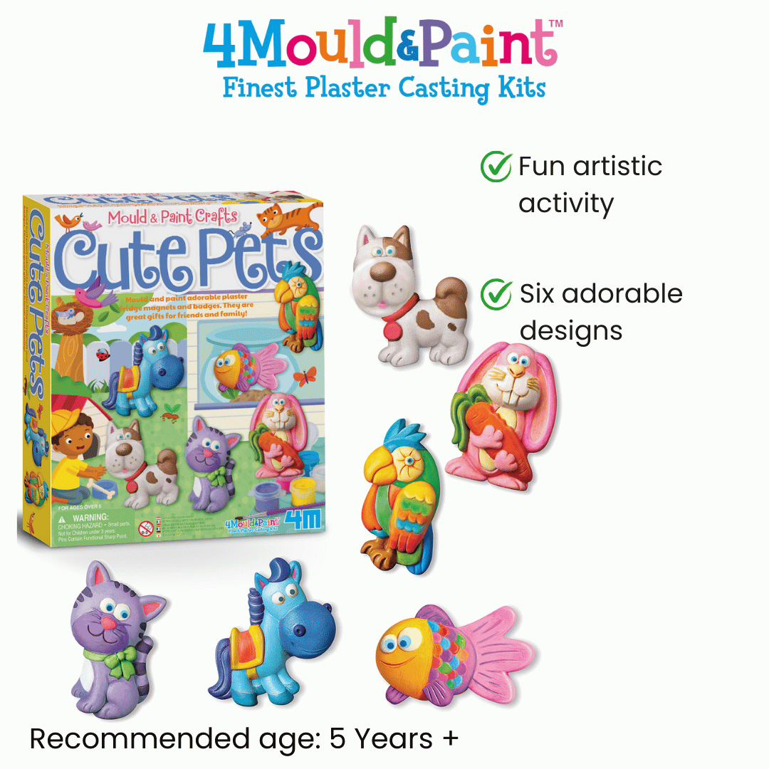 4M Mould & Paint / Cute Pets