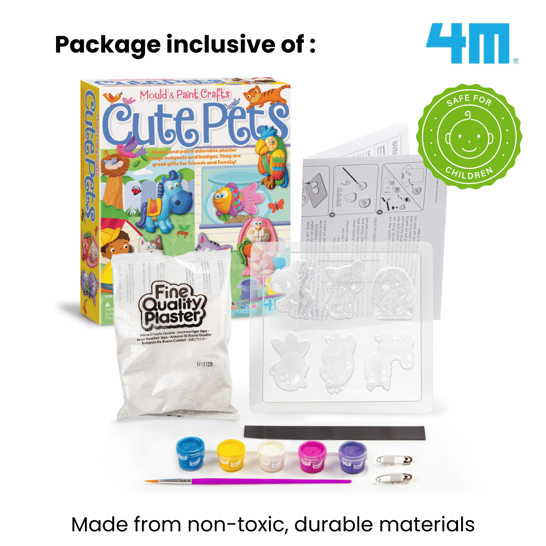 4M Mould & Paint / Cute Pets