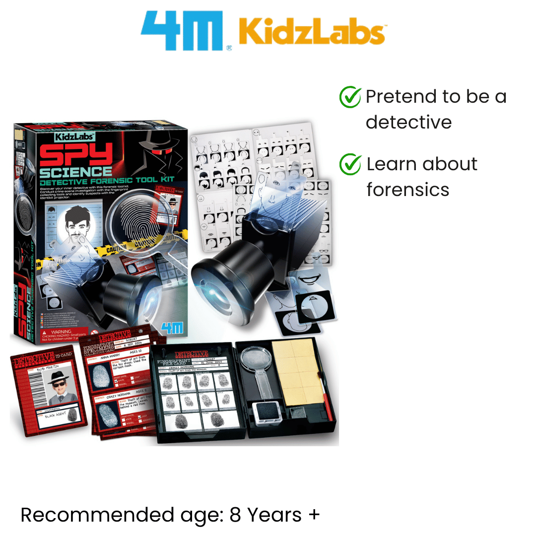 [NEW ARRIVAL] 4M KidzLabs / Detective Forensic Tool Kit - STEAM Education Toys