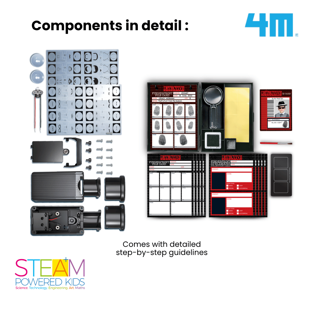 [NEW ARRIVAL] 4M KidzLabs / Detective Forensic Tool Kit - STEAM Education Toys