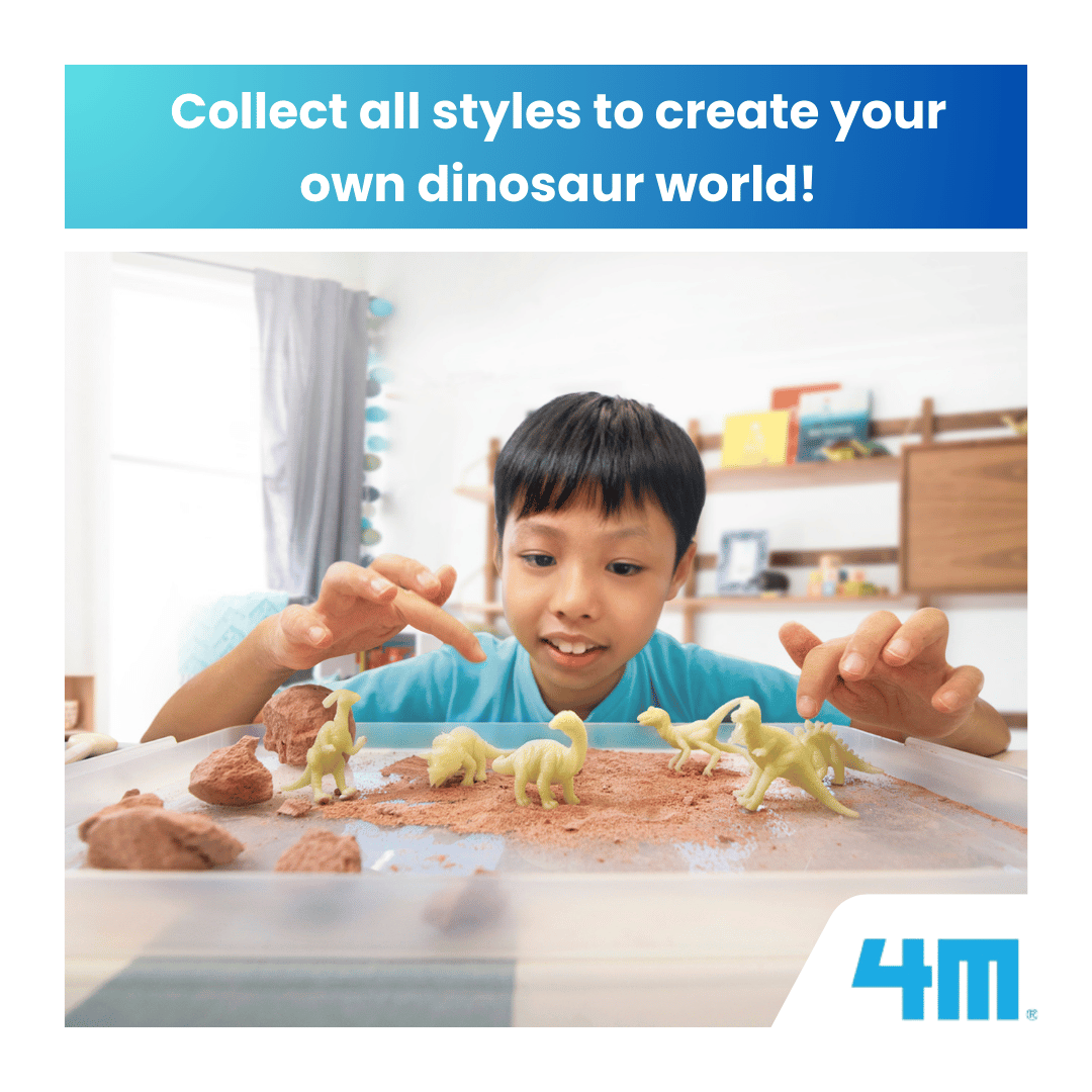 4M Steam Education Toys - KidzLabs / Dig a Glow Dinosaur