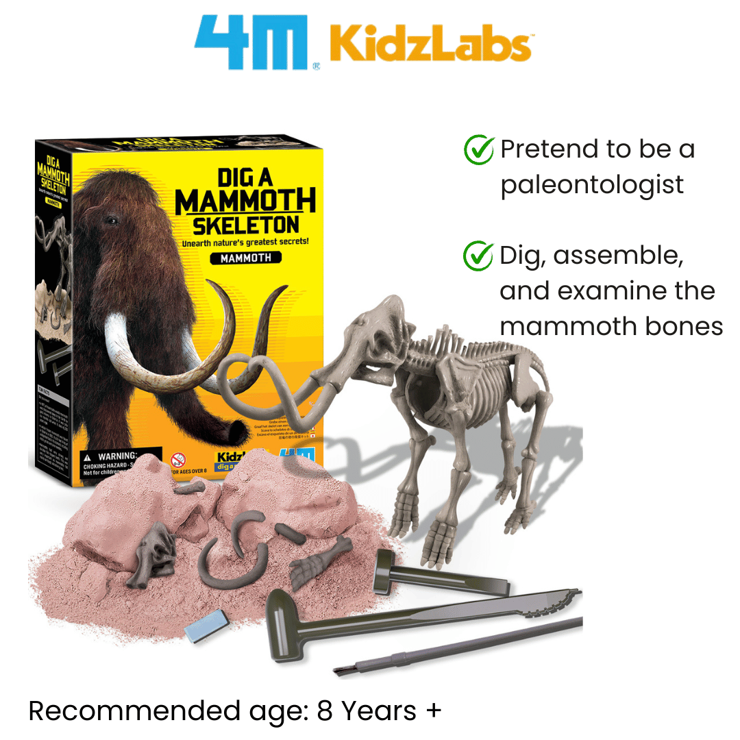 4M KidzLabs / Dig a Mammoth Skeleton