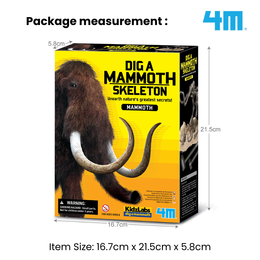 4M KidzLabs / Dig a Mammoth Skeleton