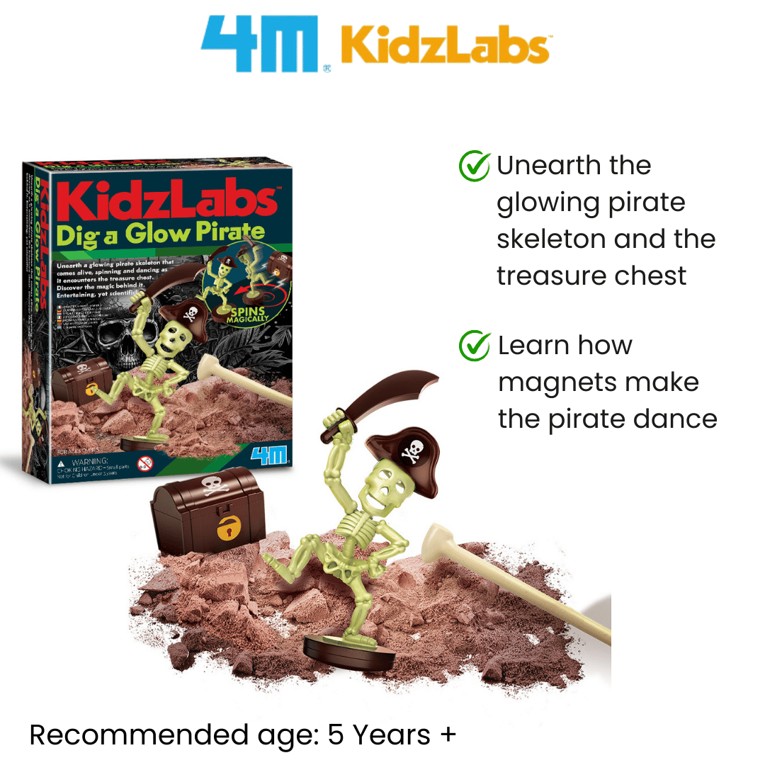 4M KidzLabs / Dig a Glow Pirate