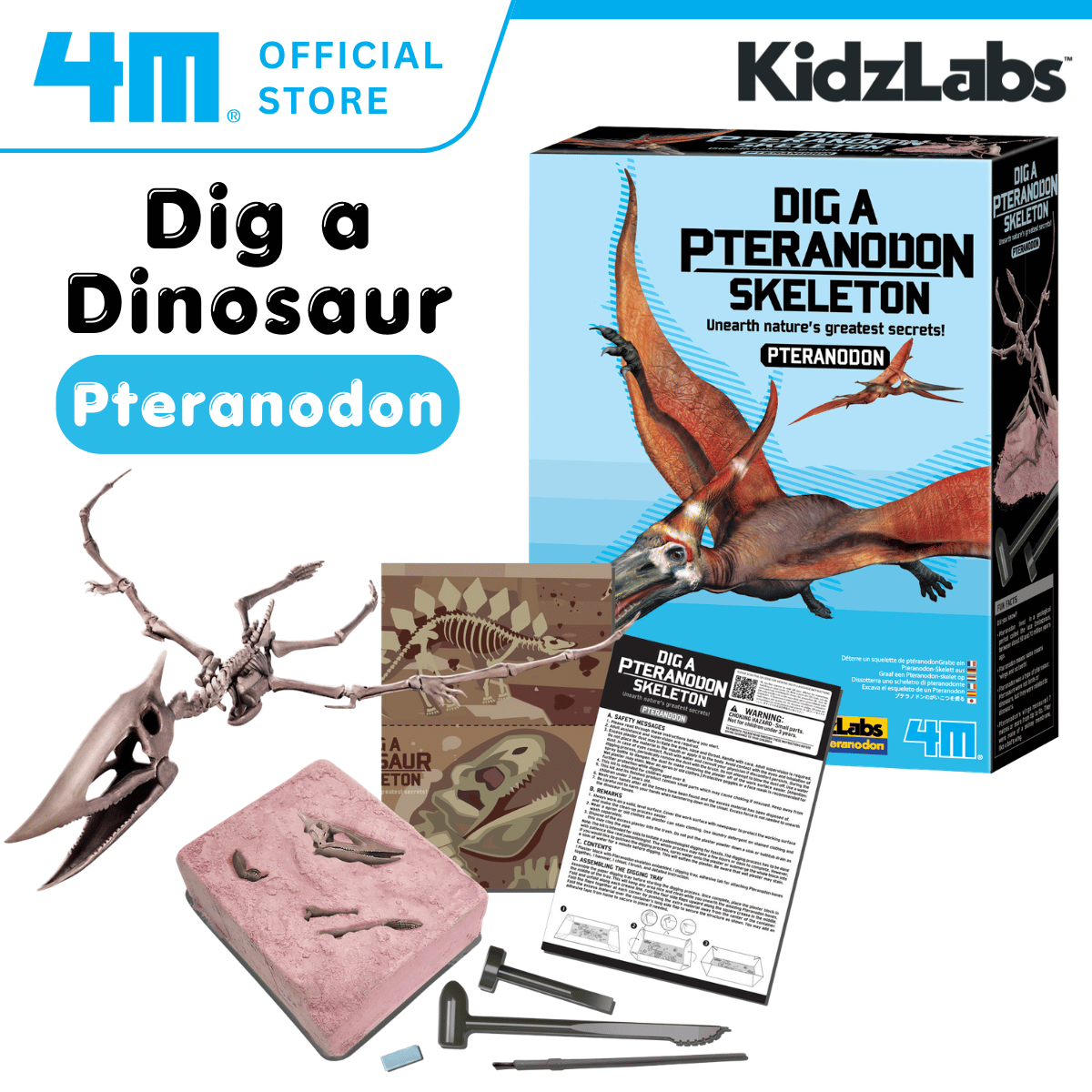 4M KidzLabs / Dig a Pteranodon Skeleton