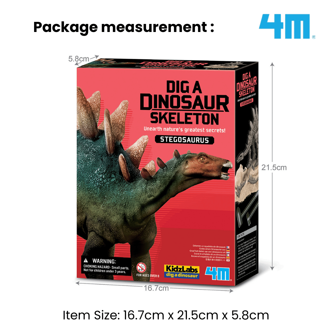 4M KidzLabs / Dig a Stegosaurus Skeleton