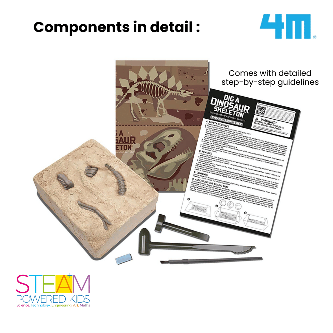 4M KidzLabs / Dig a Triceratops Skeleton