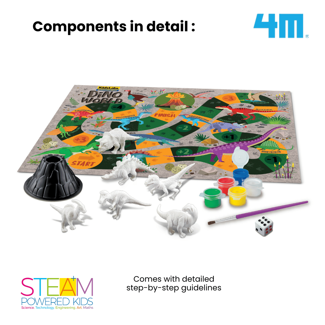 4M KidzLabs Gamemaker / Dino World Paint & Play