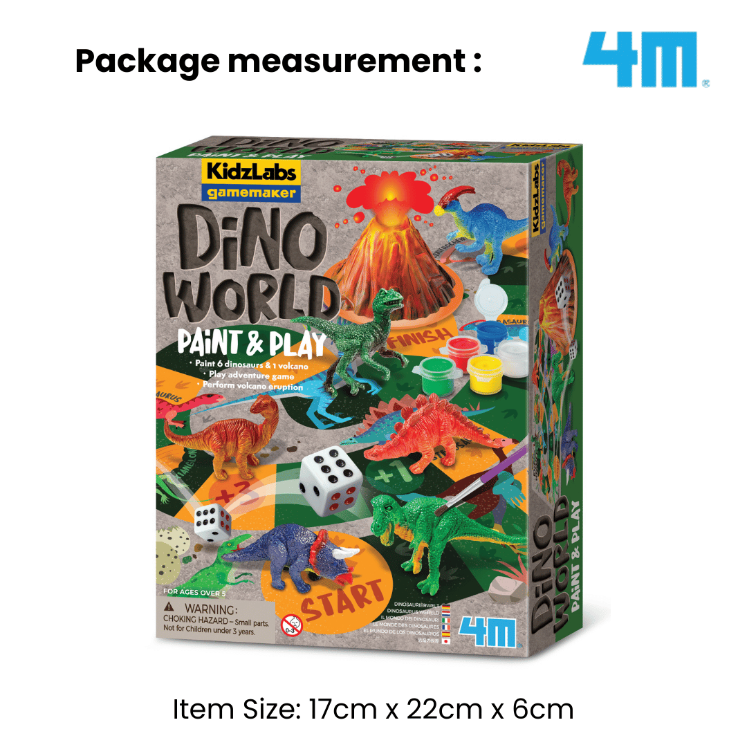 4M KidzLabs Gamemaker / Dino World Paint & Play