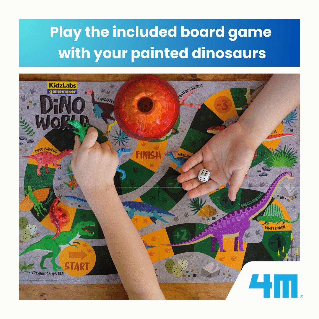 4M KidzLabs Gamemaker / Dino World Paint & Play
