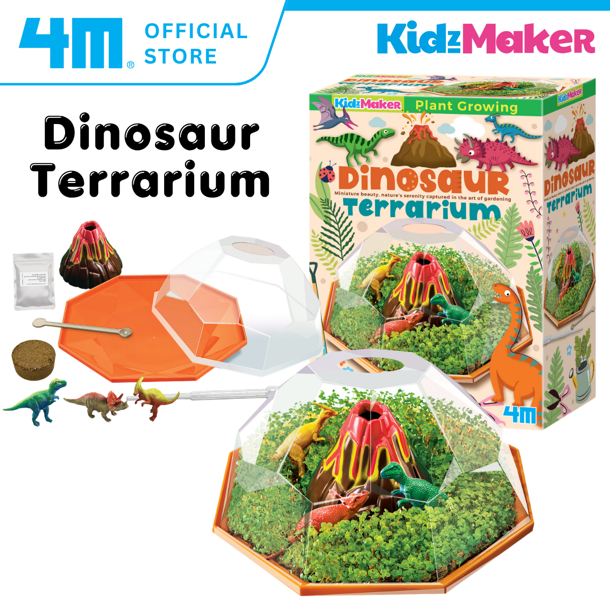 4M KidzMaker / Dinosaur Terrarium
