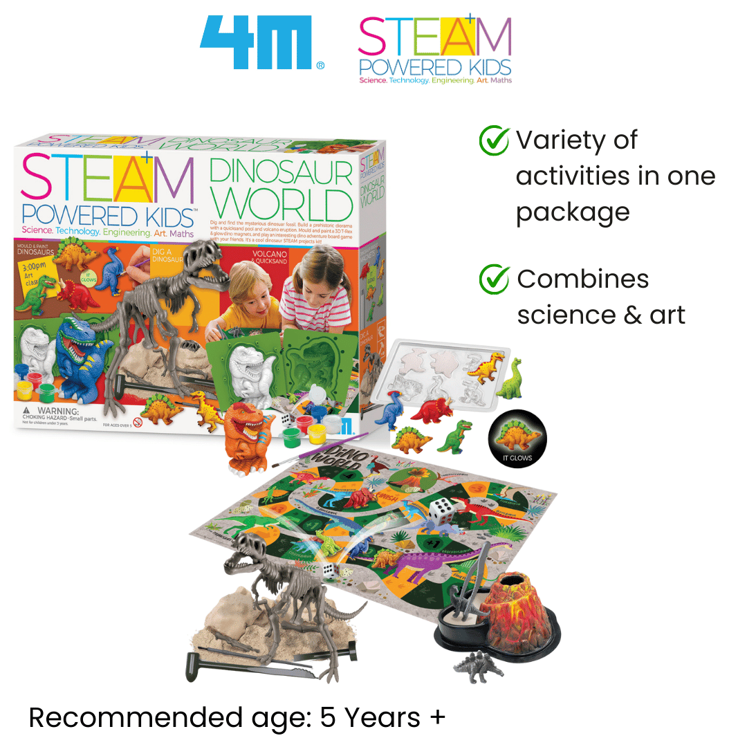 4M STEAM Deluxe / Dinosaur World