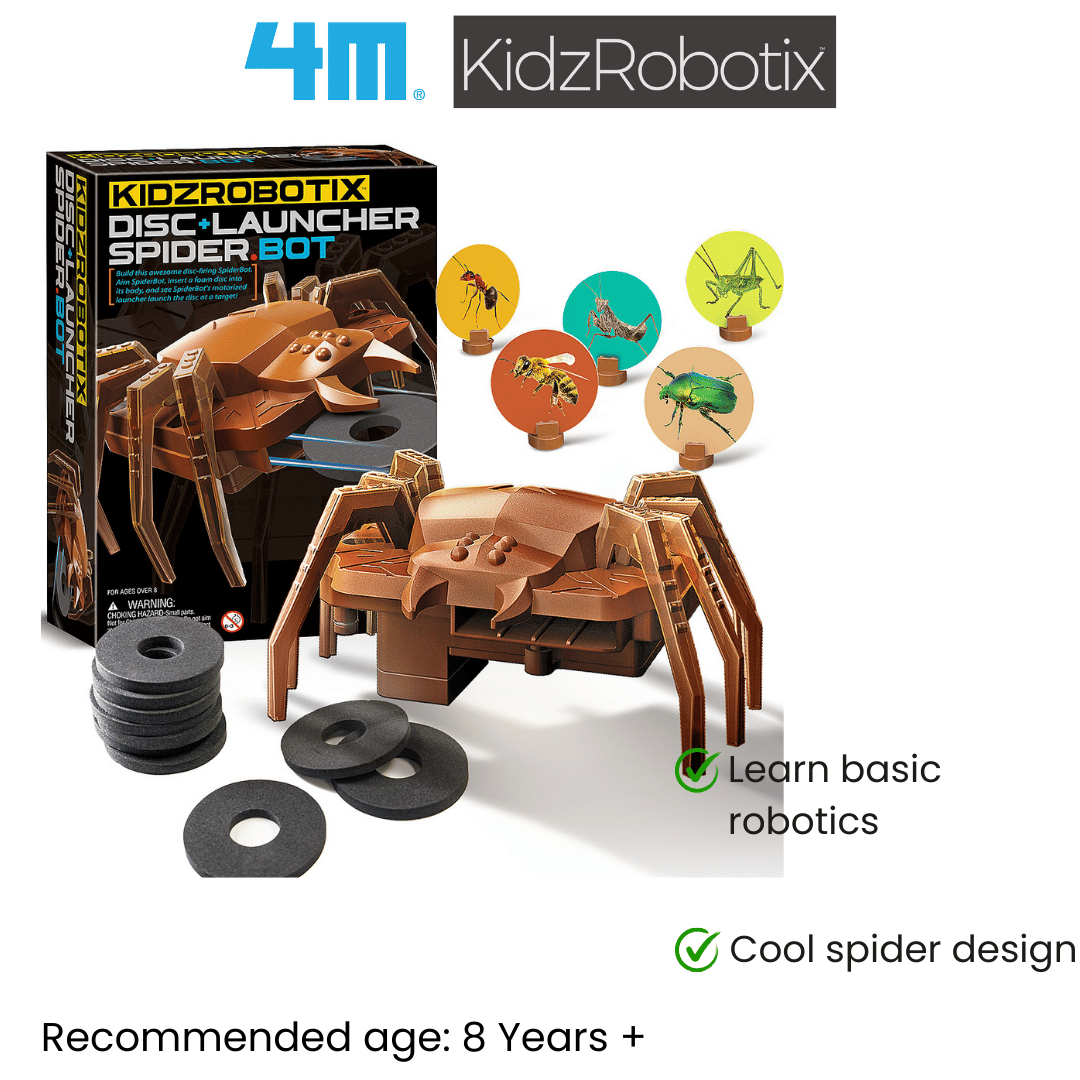 4M KidzRobotix / Disc Launcher Spiderbot