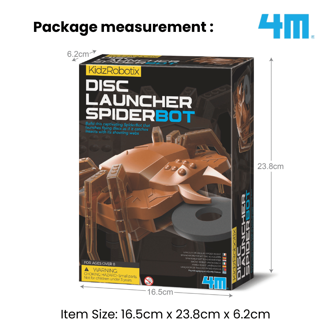 4M KidzRobotix / Disc Launcher Spiderbot