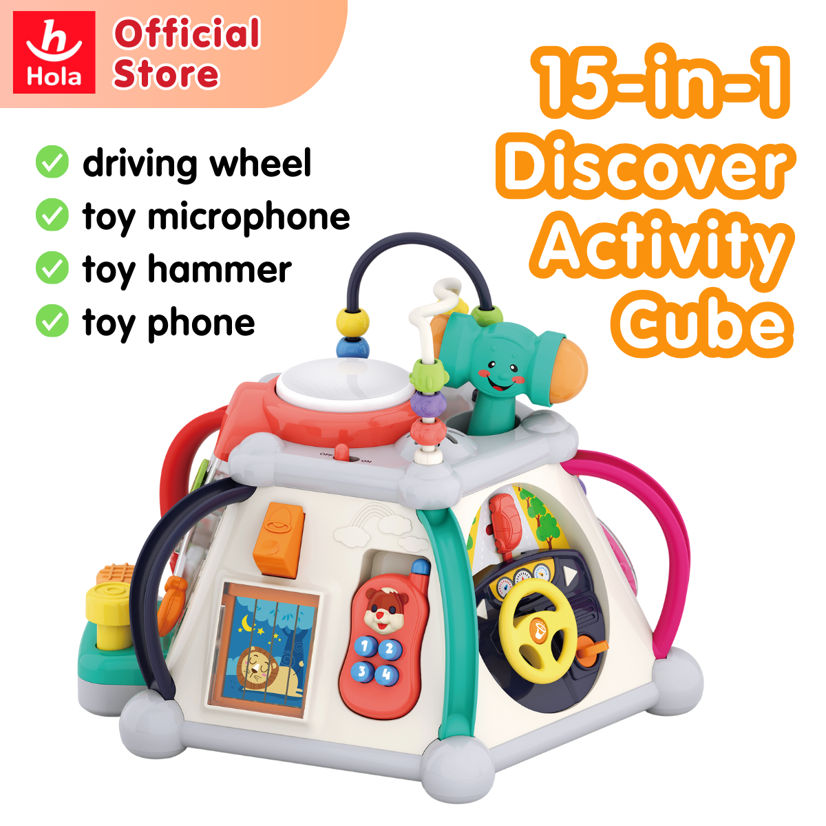 Hola 15-in-1 Discovery Activity Pyramid
