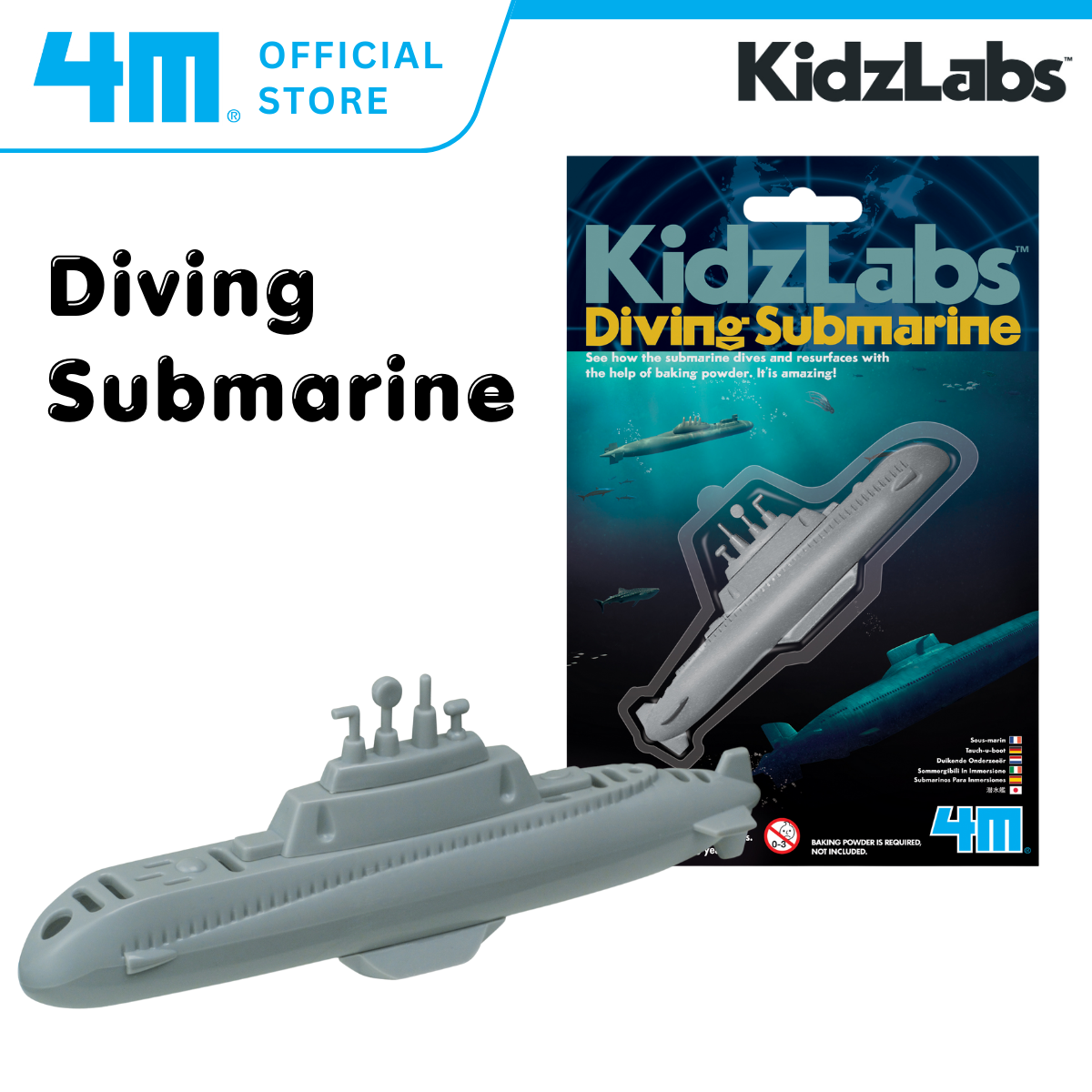 4M Mini KidzLabs / Diving Submarine
