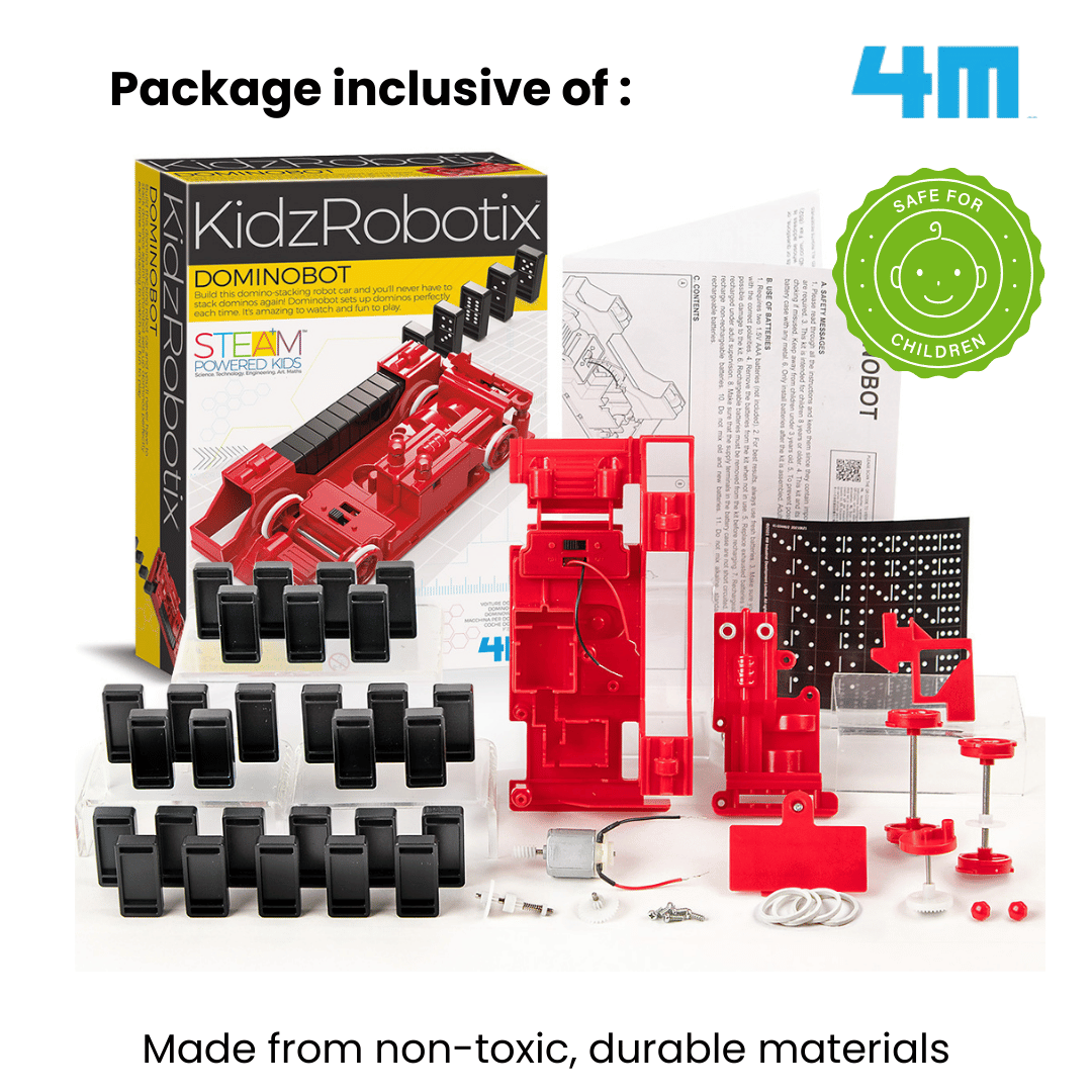 4M Steam Education Toys - KidzRobotix / Dominobot