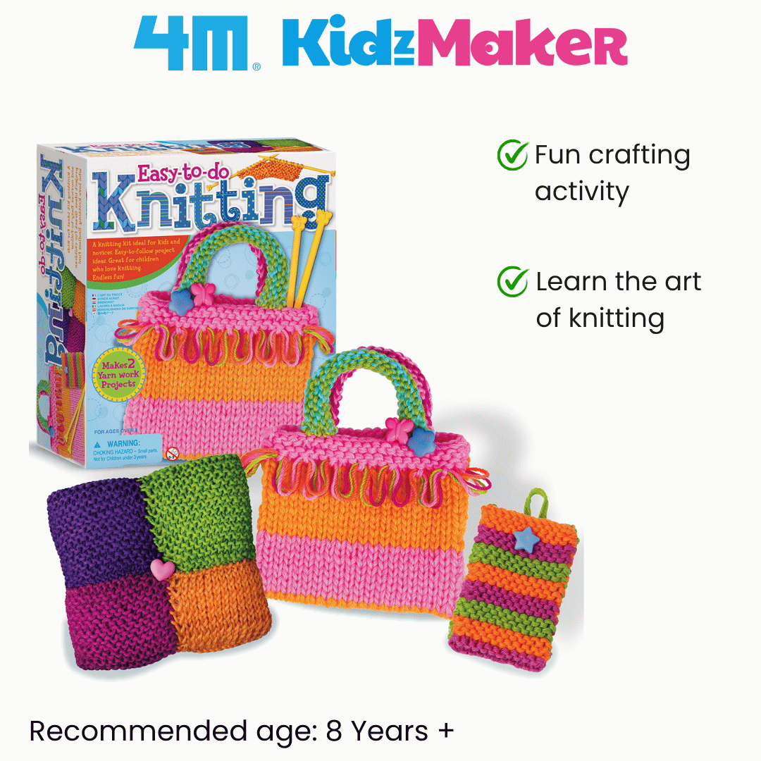 4M Easy-to-do Knitting