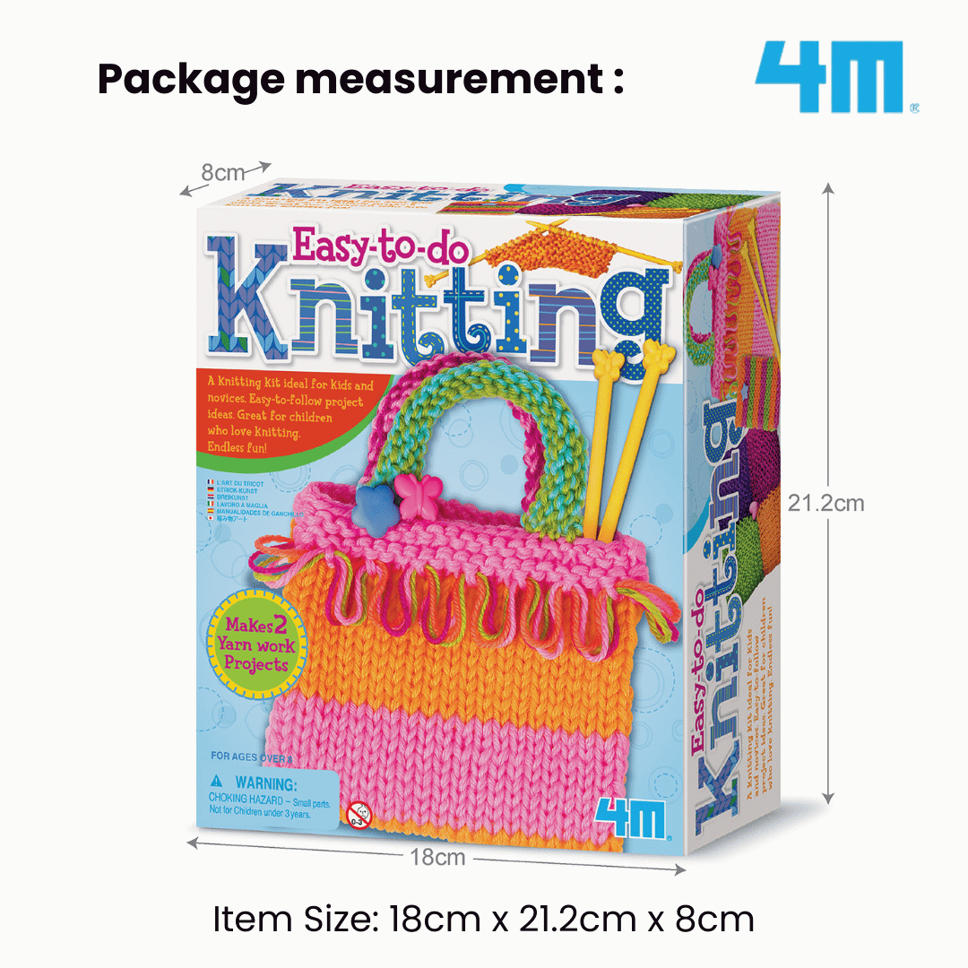 4M Easy-to-do Knitting