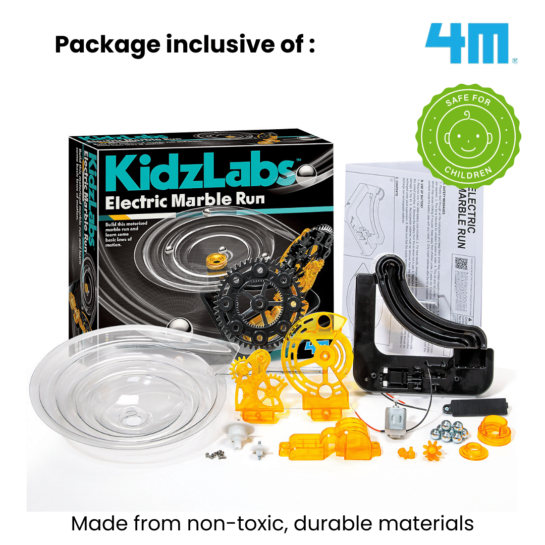 4M Steam Education Toys - KidzLabs / Electric Marble Run