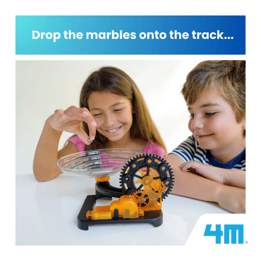 4M Steam Education Toys - KidzLabs / Electric Marble Run