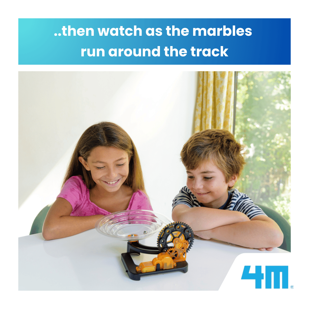 4M Steam Education Toys - KidzLabs / Electric Marble Run