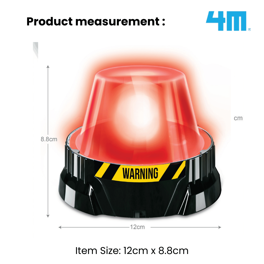 4M KidzLabs / Flashing Emergency Light