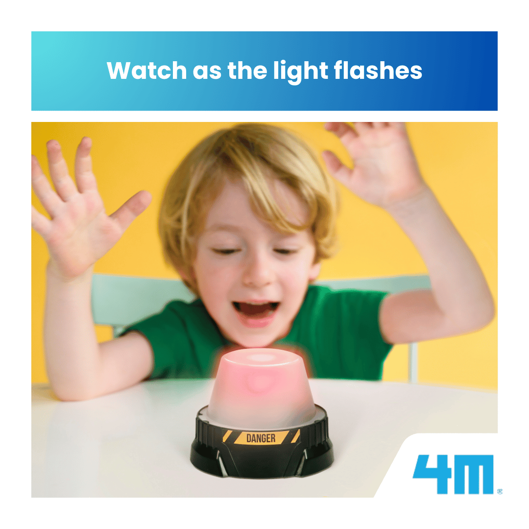 4M KidzLabs / Flashing Emergency Light