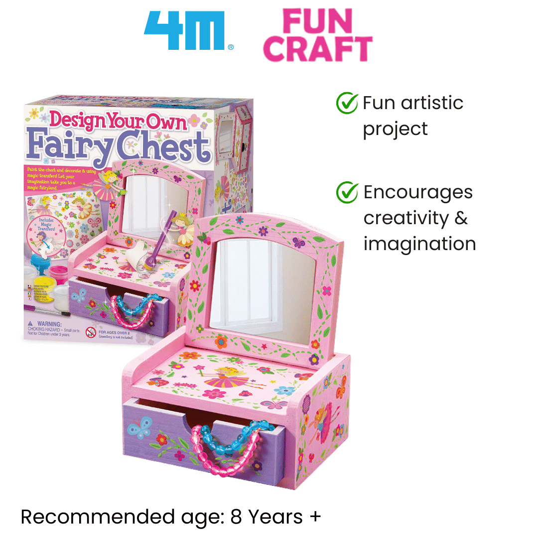 4M Fun Craft / Design Your Own Fairy Chest
