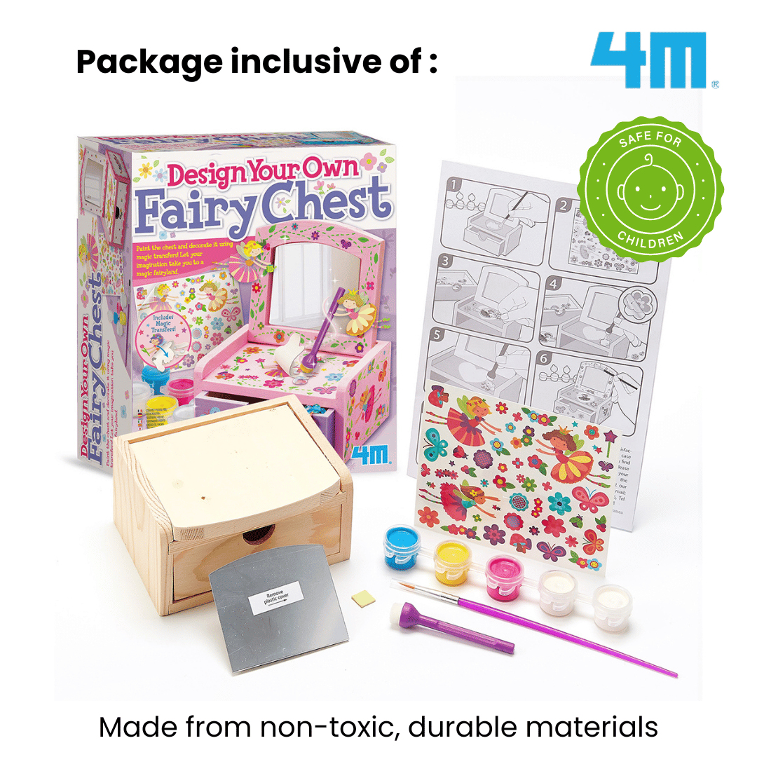 4M Fun Craft / Design Your Own Fairy Chest