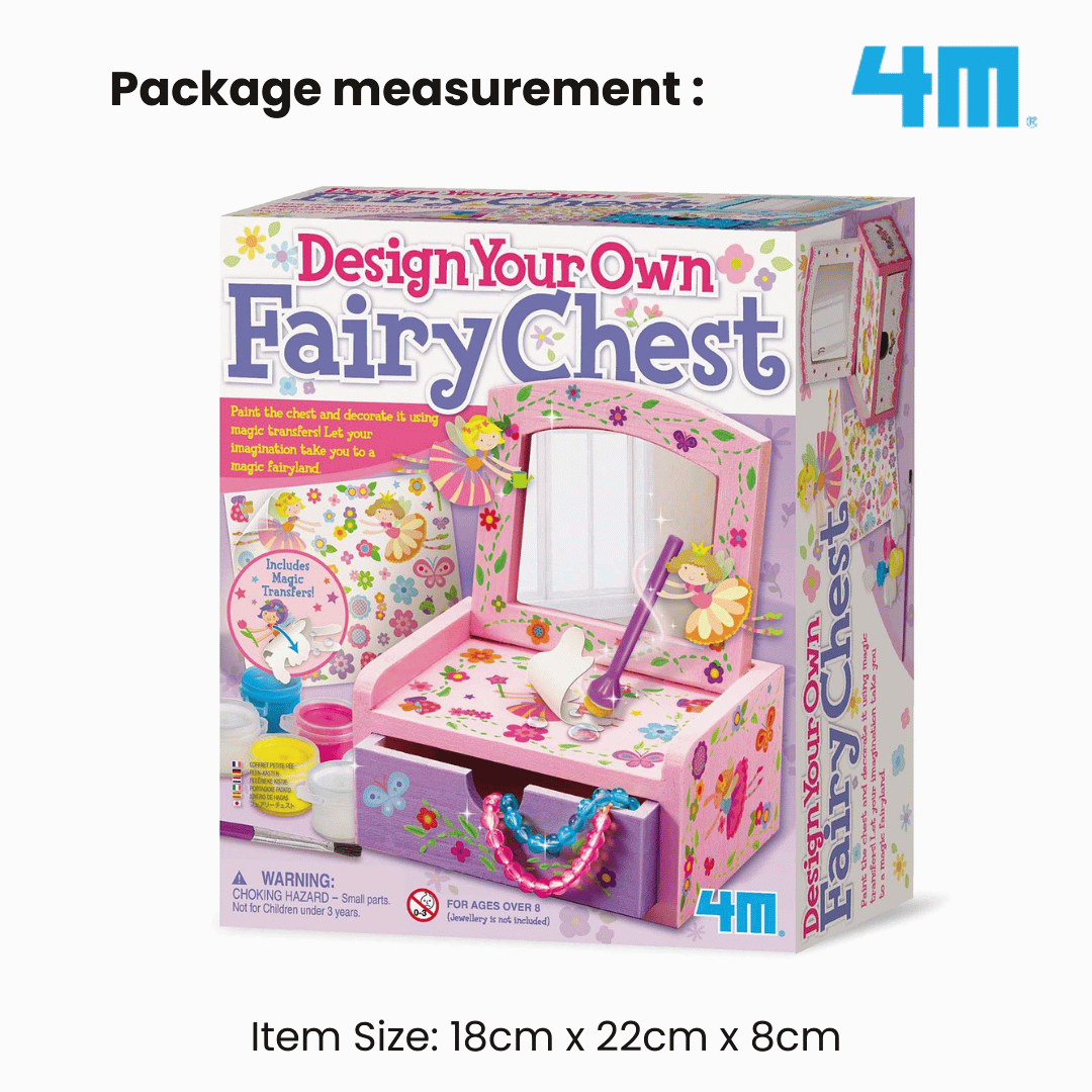 4M Fun Craft / Design Your Own Fairy Chest