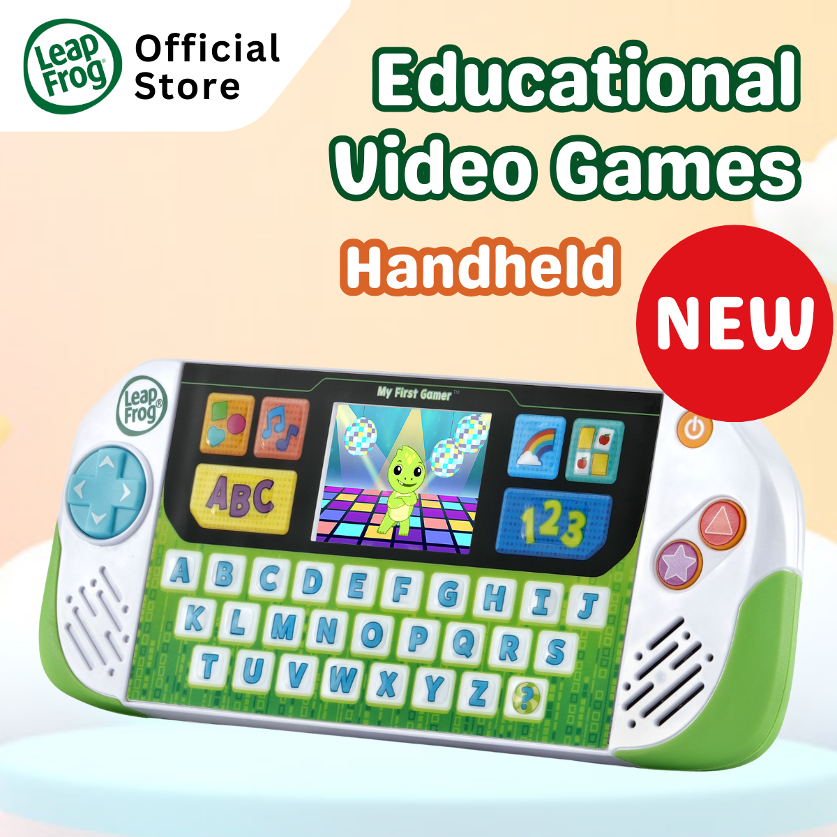 [NEW ARRIVAL] LeapFrog My First Gamer - Preschool Handheld Educational Video Game Toy