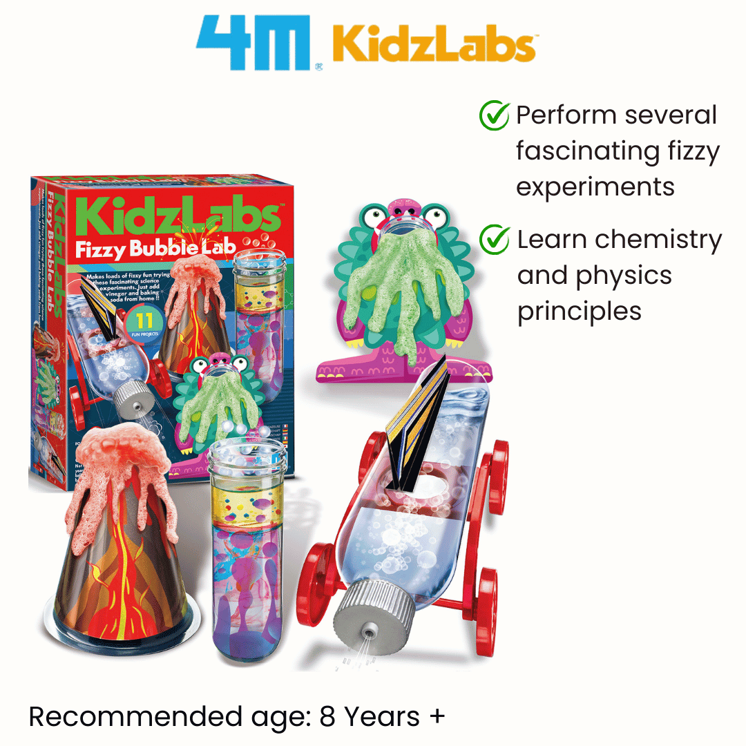 4M Steam Education Toys - KidzLabs / Fizzy Bubble Lab