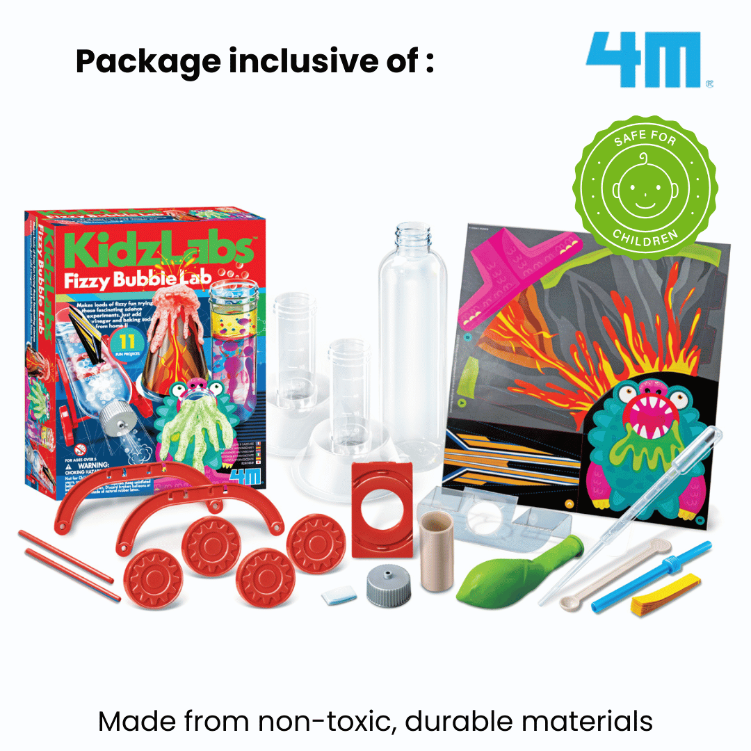 4M Steam Education Toys - KidzLabs / Fizzy Bubble Lab