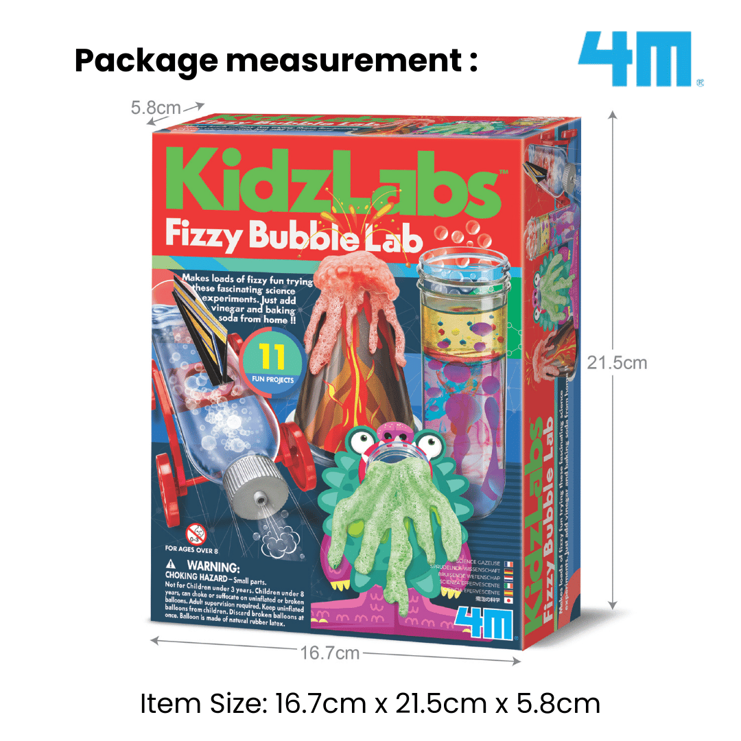 4M Steam Education Toys - KidzLabs / Fizzy Bubble Lab