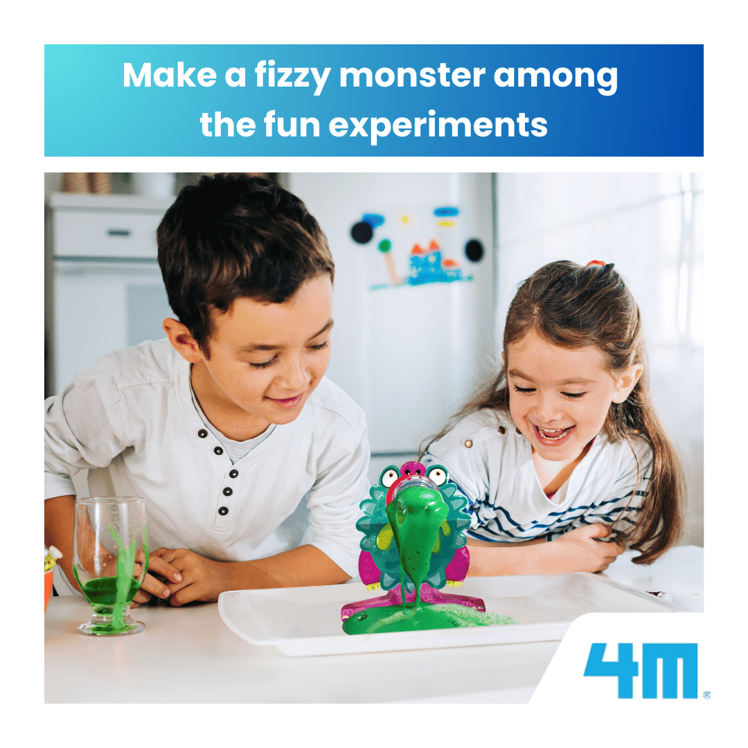 4M Steam Education Toys - KidzLabs / Fizzy Bubble Lab