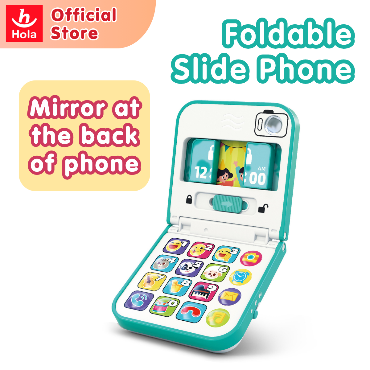Hola Foldable & Slide Baby Phone