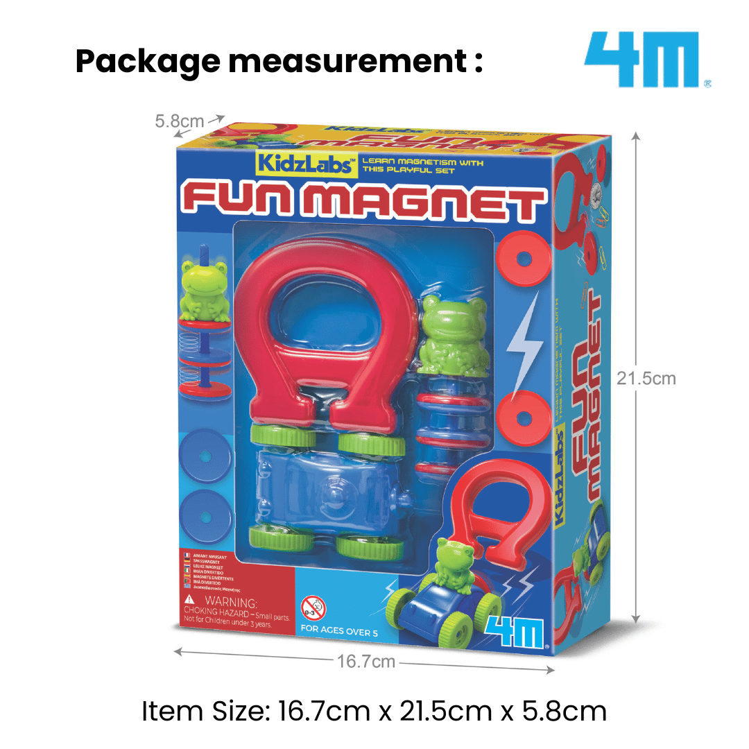 4M KidzLabs / Fun Magnet (Magnetism Exploration Set)