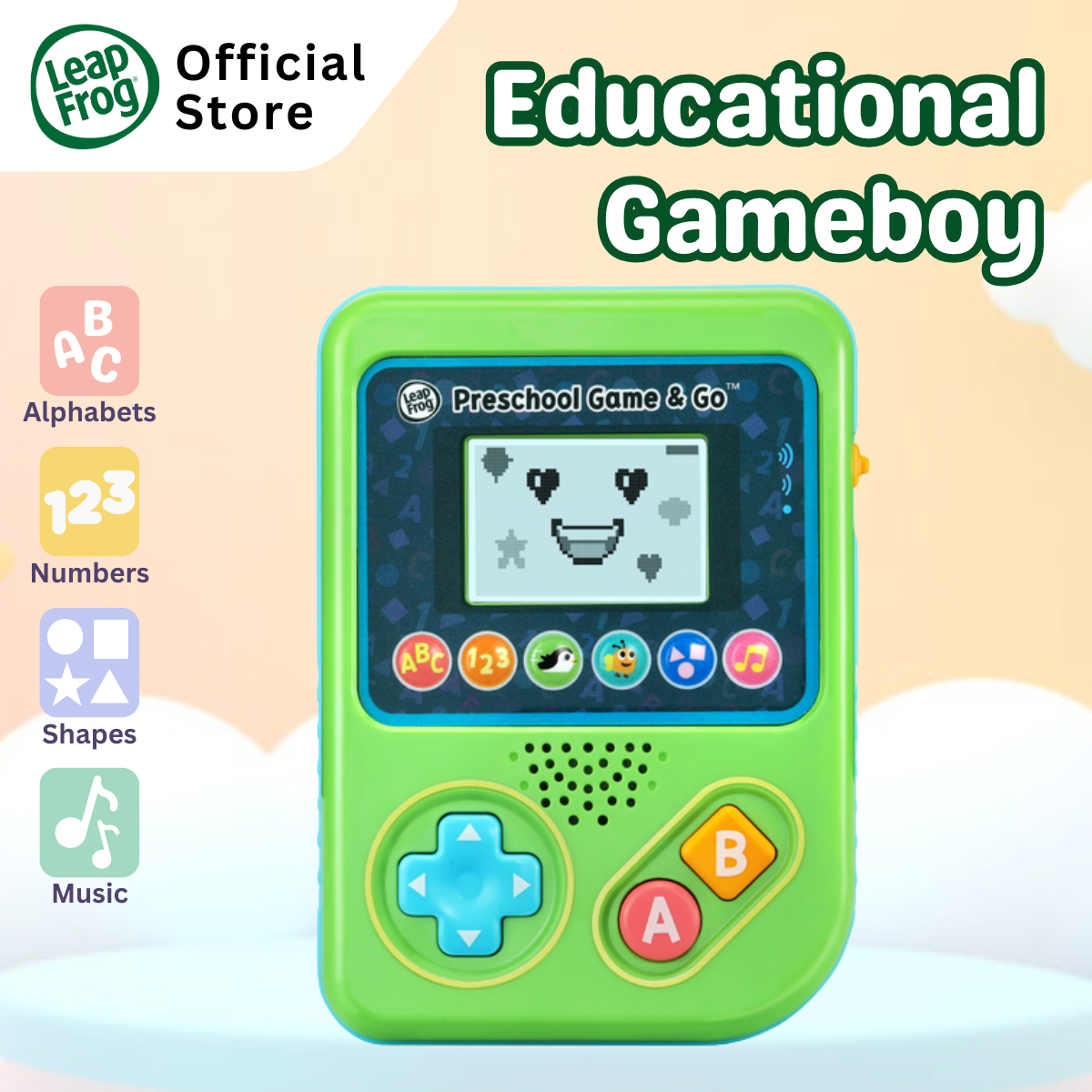 LeapFrog Preschool Game & Go - Handheld Gameboy